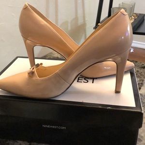 Nine West 7 1/2 Nude Pumps